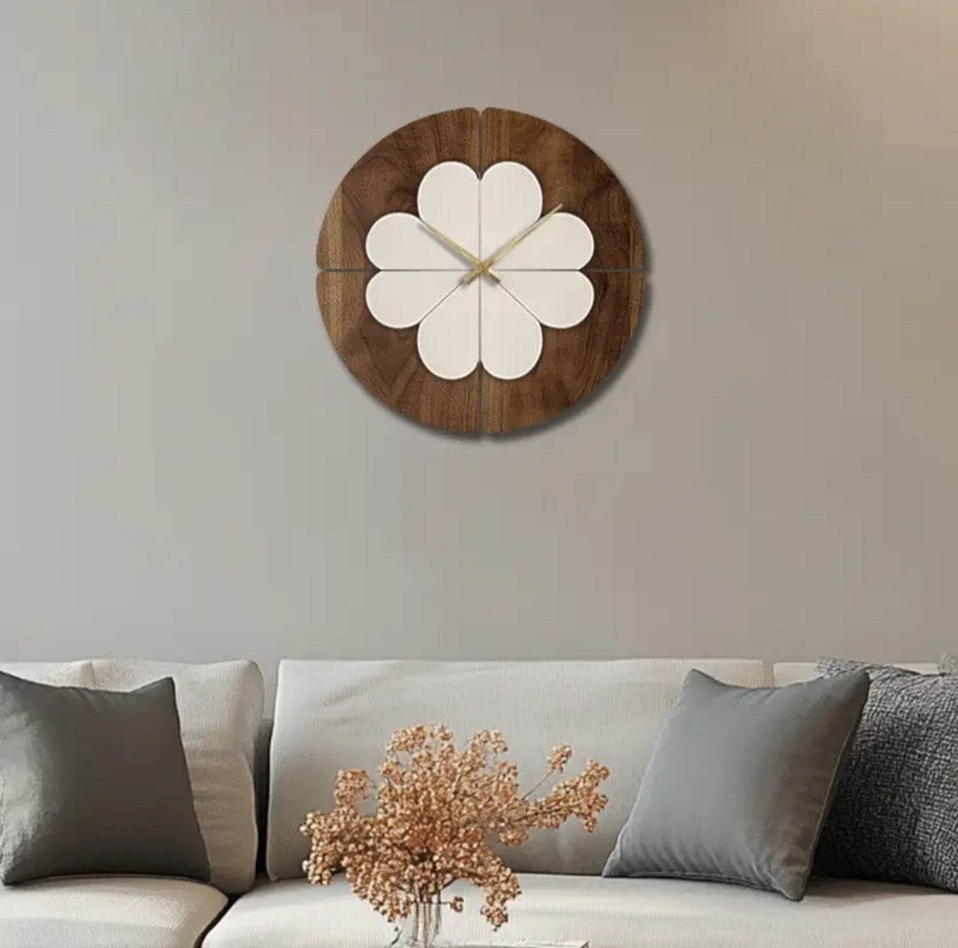 Horloge Murale en Bois
