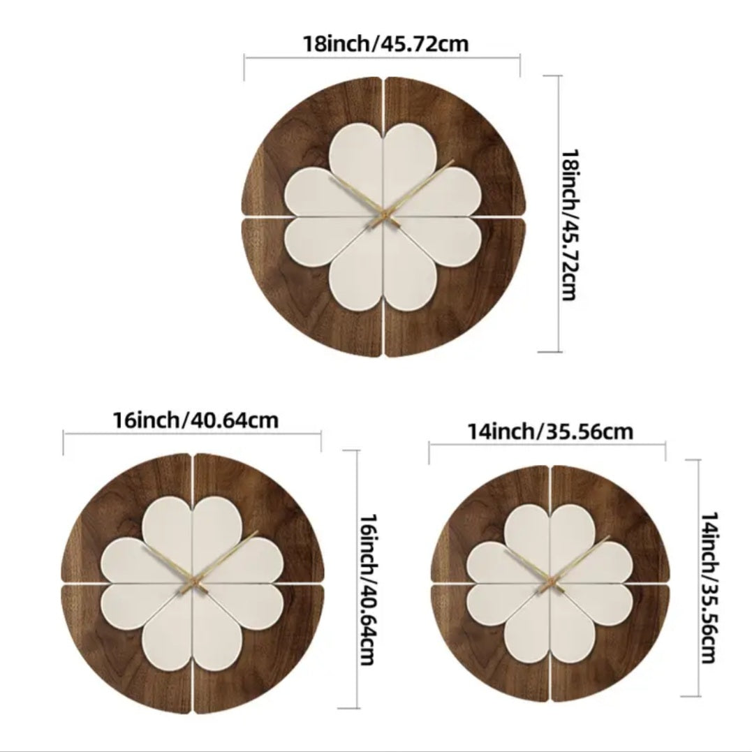 Horloge Murale en Bois