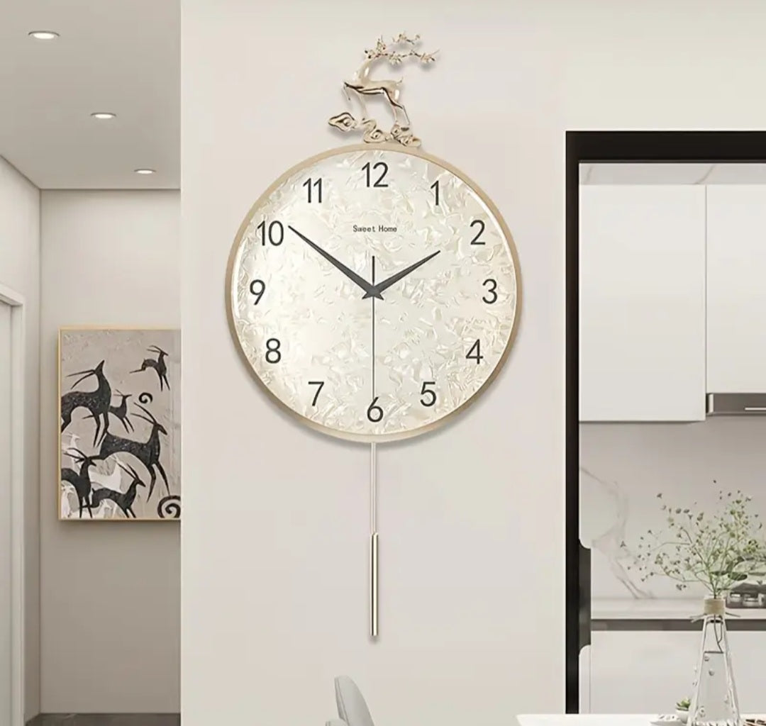 Kupfer Wanduhr