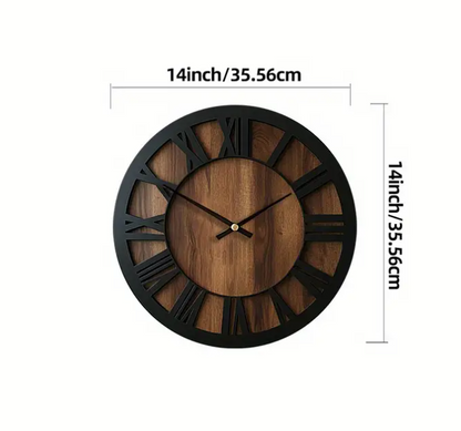 Horloge Murale en Bois