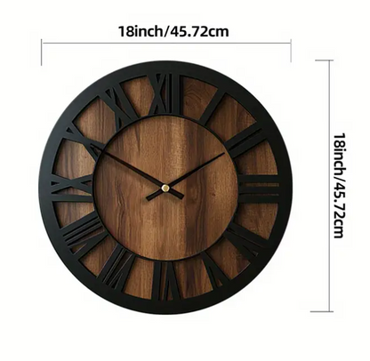 Horloge Murale en Bois