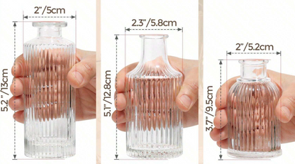 Set de 3 Vases en Verre