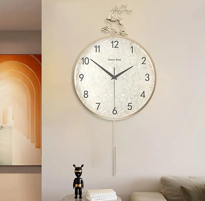 Horloge Murale en Cuivre